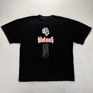 Darc Sport Wolves Shirt Men's L Black Limited #516 of 2000 Streetwear Gymcore
